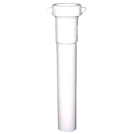 Larsen Supply Co 1.25 x 8 in. White Lavatory Drain Extension 661415